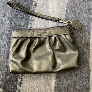 Genuine coach wristlet